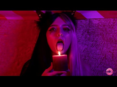 ❤️ Blowjob angerddol o Sexy Succubus gyda Chyflawniad Genau ❤  Sluts wrthon ni ️❤